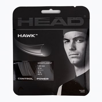 Corda da tennis HEAD Hawk 12 m nero
