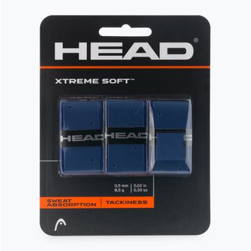 HEAD Xtremesoft Grip Racchetta da tennis Overwrap 3 pezzi blu.