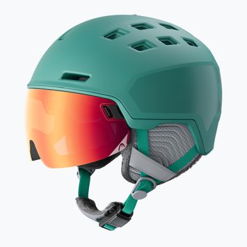 Casco da sci HEAD Rachel Pro verde/rosso giallo