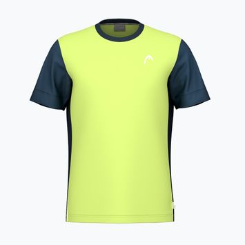 Maglietta da tennis HEAD Slice lime da uomo