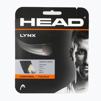 Corda da tennis HEAD Lynx 12 m antracite