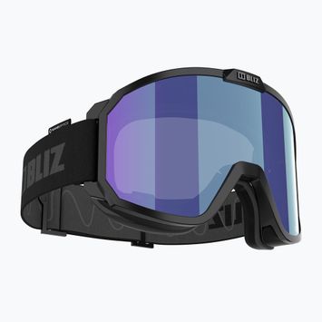 Bliz Rave Nano Optics Pchotochromic nero opaco/arancio blu multi occhiali da sci