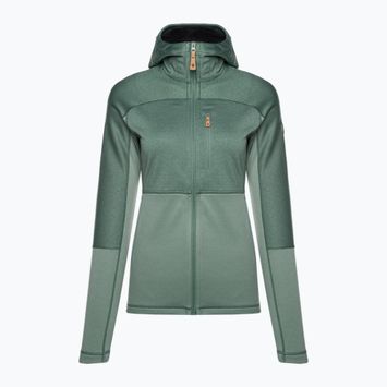 Giacca da trekking donna Fjällräven Abisko Trail Fleece verde patina