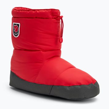 Fjällräven Expedition Down Booties rosso vero