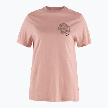 Maglietta Fjällräven donna Hemp Blend Out Here rosa gesso
