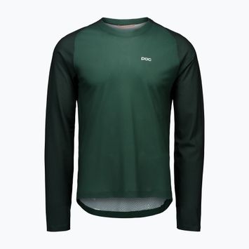Maglia ciclismo uomo manica lunga POC Motion Air verde pargasite