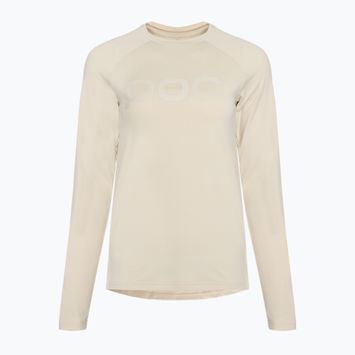 Maglia ciclismo donna manica lunga POC Reform Enduro okenite bianco sporco