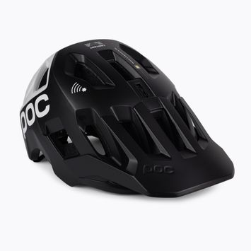 POC Kortal Race MIPS casco da bicicletta nero uranio opaco/bianco idrogeno