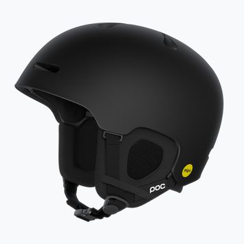 Casco da sci POC Fornix MIPS nero uranio opaco