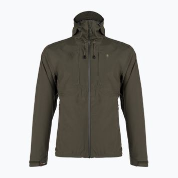 Giacca antipioggia Pinewood Abisko/Telluz 3L verde muschio da uomo
