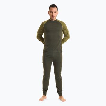 Set di intimo termico da uomo Pinewood Finnveden Base Layer d.green/leaf