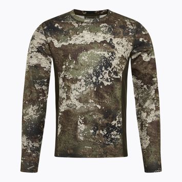 Manica lunga trekking Pinewood Furudal Camou InsectSafe loss/verde muschio da uomo