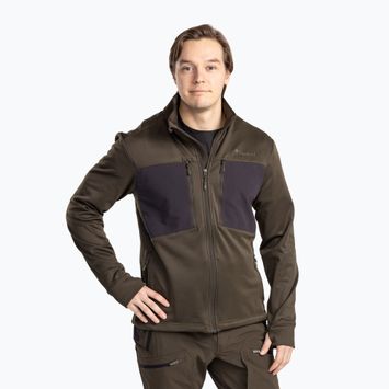 Felpa Pinewood Abisko Power Fleece da uomo verde muschio