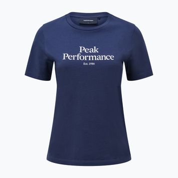 Maglietta Peak Performance Original donna blu ombra
