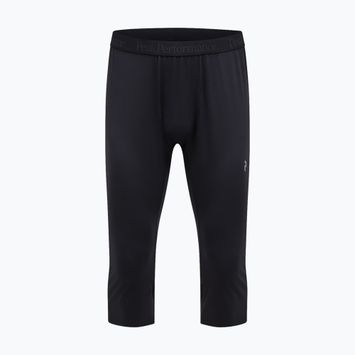 Pantaloni termici attivi da uomo Peak Performance Spirit Short John nero