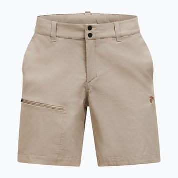 Pantaloncini da trekking Peak Performance da donna Iconiq avid/beige