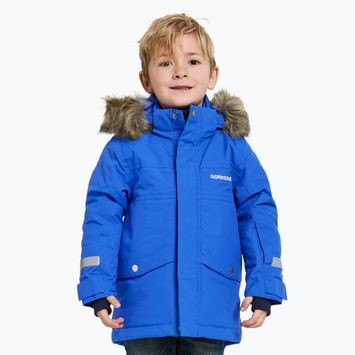 Didriksons Bjärven Parka blu caraibico giacca invernale per bambini