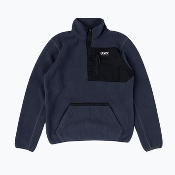 Felpa Colourwear Snap Pile uomo navy