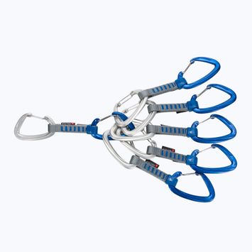 Mammut Crag Wire 10 cm Indicator express set 6 pezzi argento/ultramarino