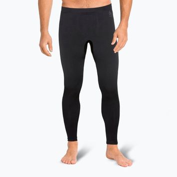 Pantaloni termoattivi da uomo ODLO Performance Warm Bl Bottom Long nero keystyle