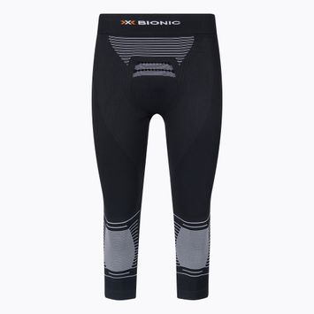 Pantaloni termici X-Bionic 3/4 Energizer 4.0 da uomo nero opale/bianco artico