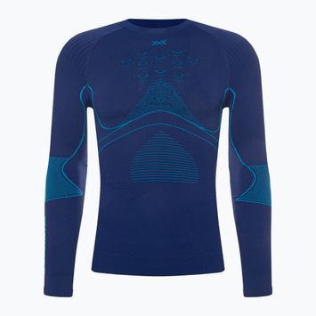 Maglia a maniche lunghe termoattiva da uomo X-Bionic Energy Accumulator 4.0 LS blu/marino