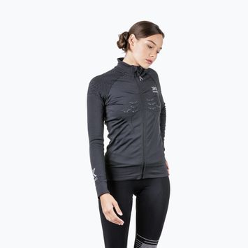 Felpa termica da donna X-Bionic Energizer 4.0 Transmission Layer Full Zip nero opale/bianco artico