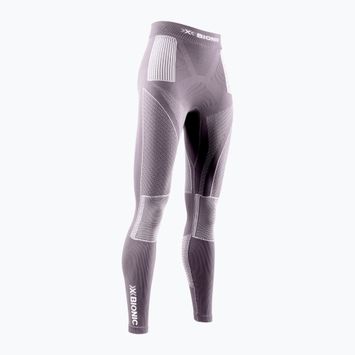 Leggings termici da donna X-Bionic Energy Accumulator 4.0 lavanda polverosa / bianco artico