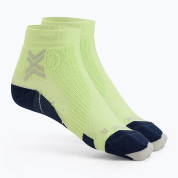 X-Socks Run Perform Uomo Calze alla caviglia neolime/x nero
