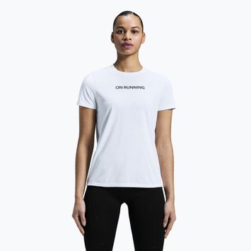 Maglietta da corsa da donna On On Run-T bianco