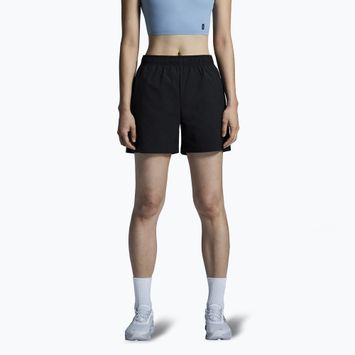 Pantaloncini da corsa On 5" Core nero da donna