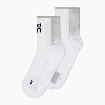 Calzini On Performance Run Mid bianco/ghiaccio