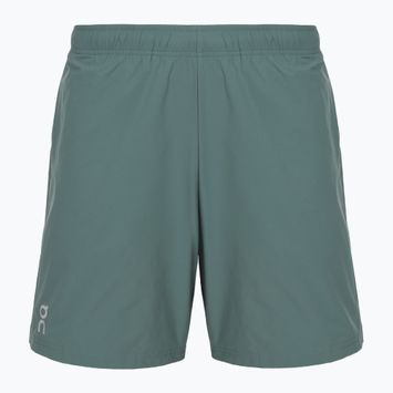 Pantaloncini da running uomo On 7" Core olive