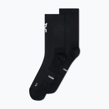 Calze da corsa On Core Run High 2 paia black