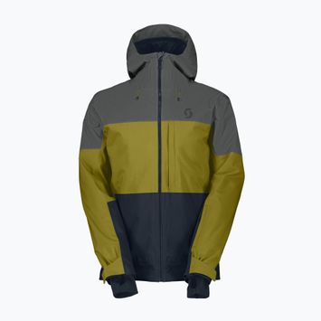 Giacca da sci SCOTT Ultimate Dryo 10 grigio ombra/verde ombra da uomo