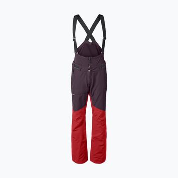 Pantaloni da sci da donna SCOTT Ultimate Dryo Ripstop viola ricco/rosso potente