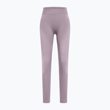 Pantaloni termoattivi da donna ODLO Performance Warm Bl Bottom Long gray ridge