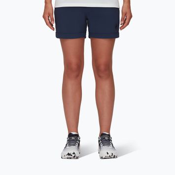 Pantaloncini da trekking Mammut da donna Runbold Roll Cuff marine