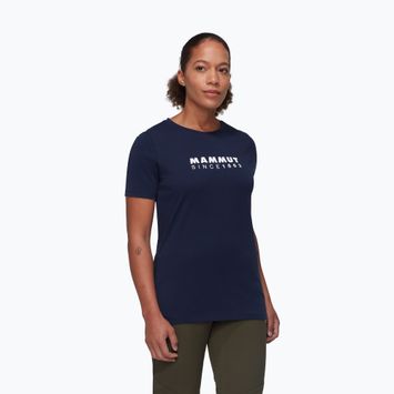 Maglietta Mammut Core Classic da donna, marina
