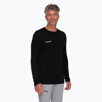 Manica lunga da uomo Mammut Tree Wool FL nero 01690