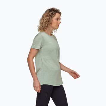 Camicia da trekking Mammut Tree Wool FL donna argento salvia melange