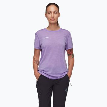 Camicia da trekking Mammut Tree Wool FL donna lavandin melange