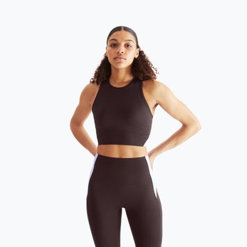 Maglietta donna On Running Movement Crop lavanda