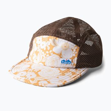 KAVU Drift Creek berretto da baseball in fiore d'oro