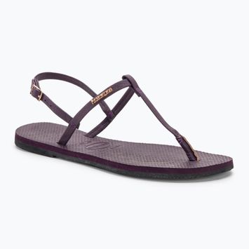 Sandali Havaianas You Riviera donna viola/nero/oro