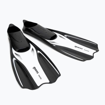 Pinne da snorkeling Mares Manta bianche/nere