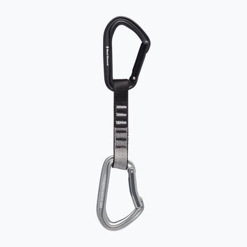 Black Diamond Hotforge Quickdraw climbing express 12cm grigio chiaro