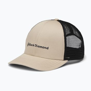 Berretto da baseball Black Diamond Bd Trucker kaki/nero/bd wordmark