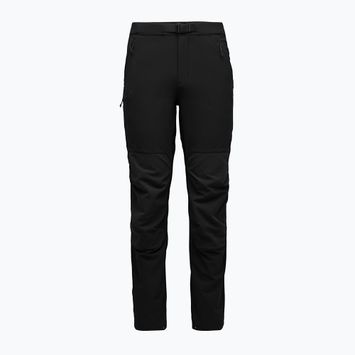 Pantaloni da trekking da uomo Black Diamond Alpine Hybrid nero/nero