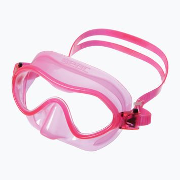 Maschera subacquea per bambini SEAC Baia rosa